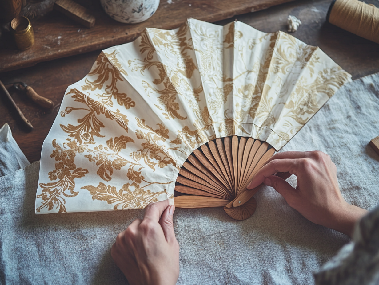 Handcrafted Fan Making (Eventail)