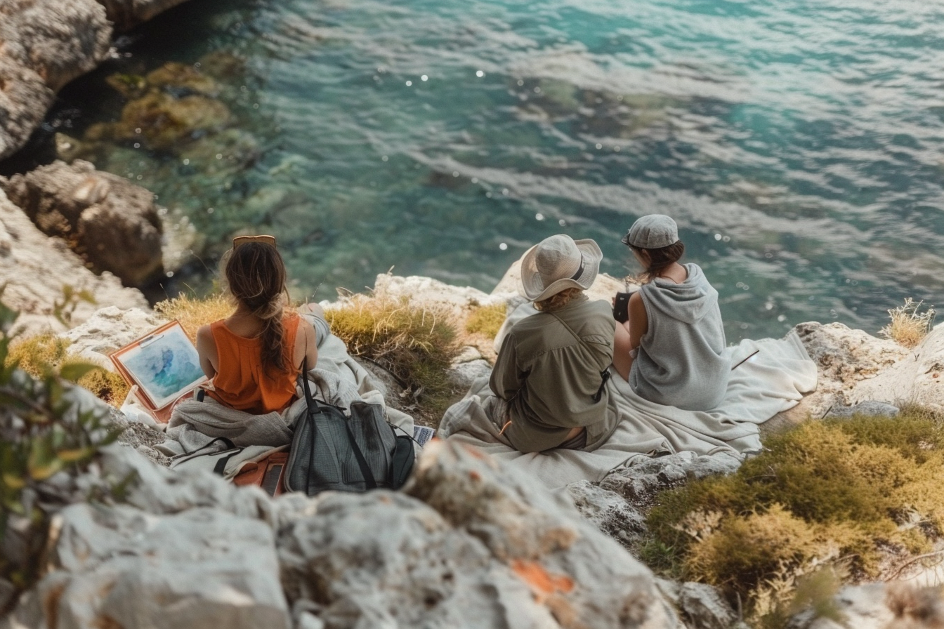 Open-Air Drawing & Journaling by the Sea