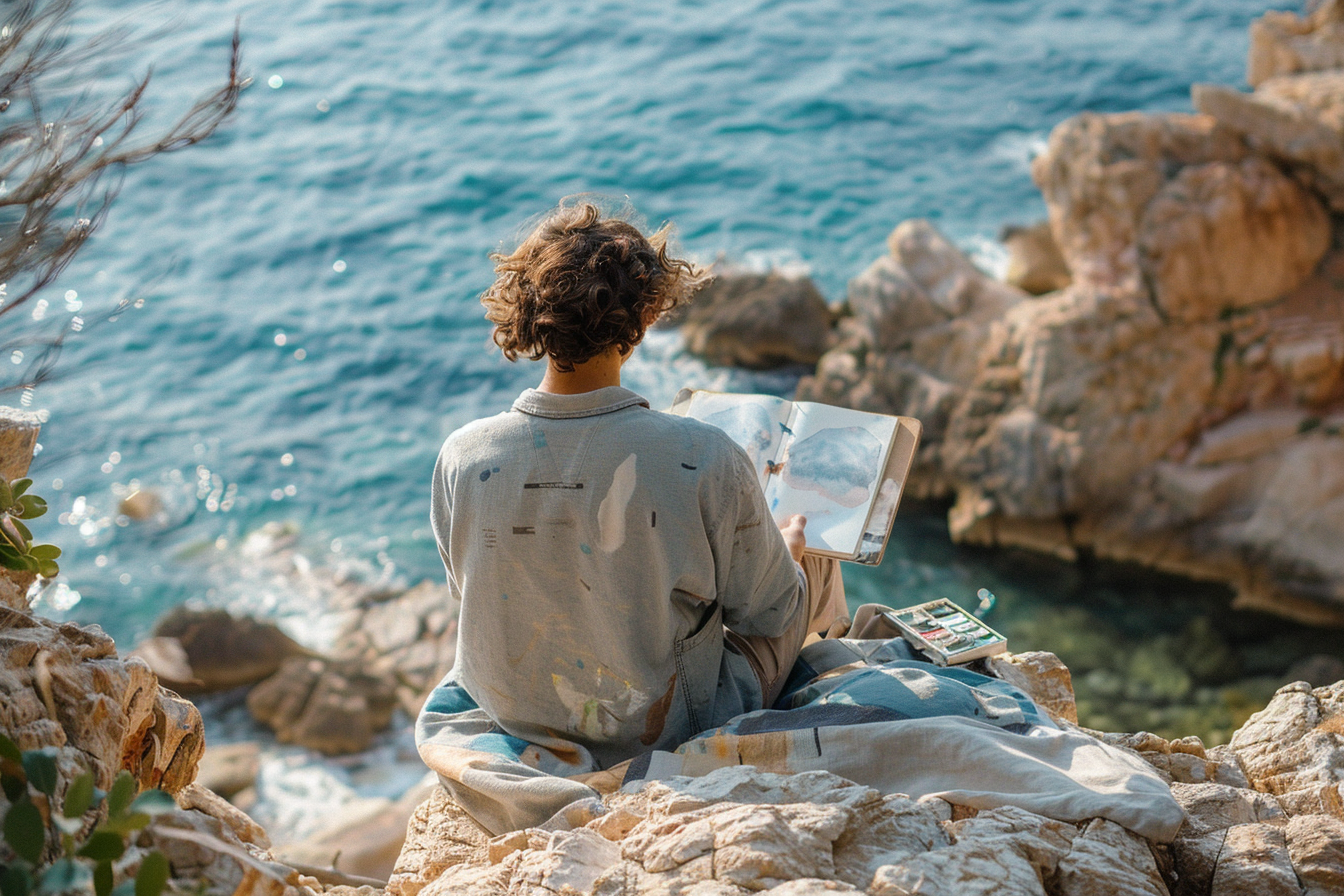 Open-Air Drawing & Journaling by the Sea