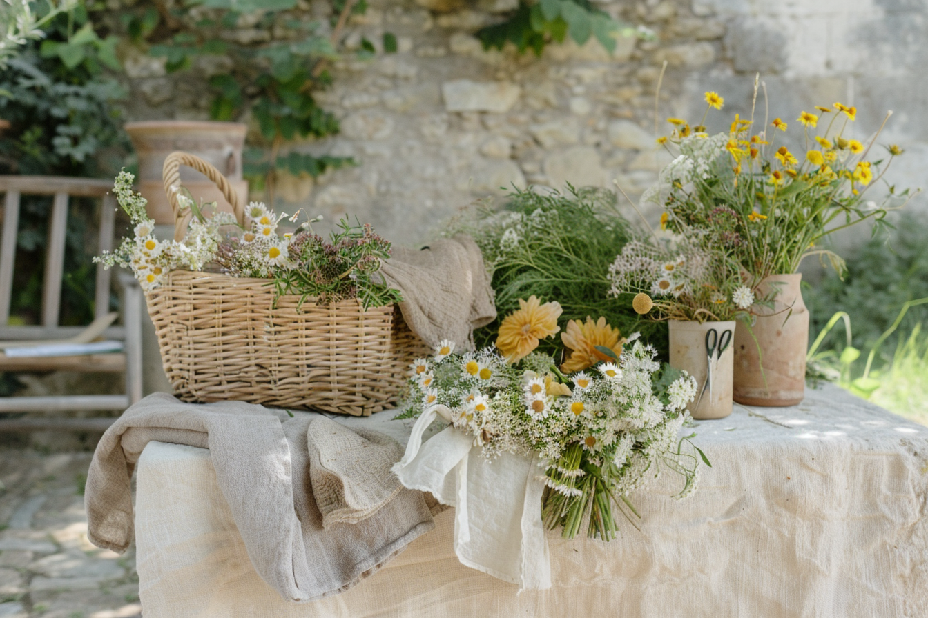 Wild Floral Composition