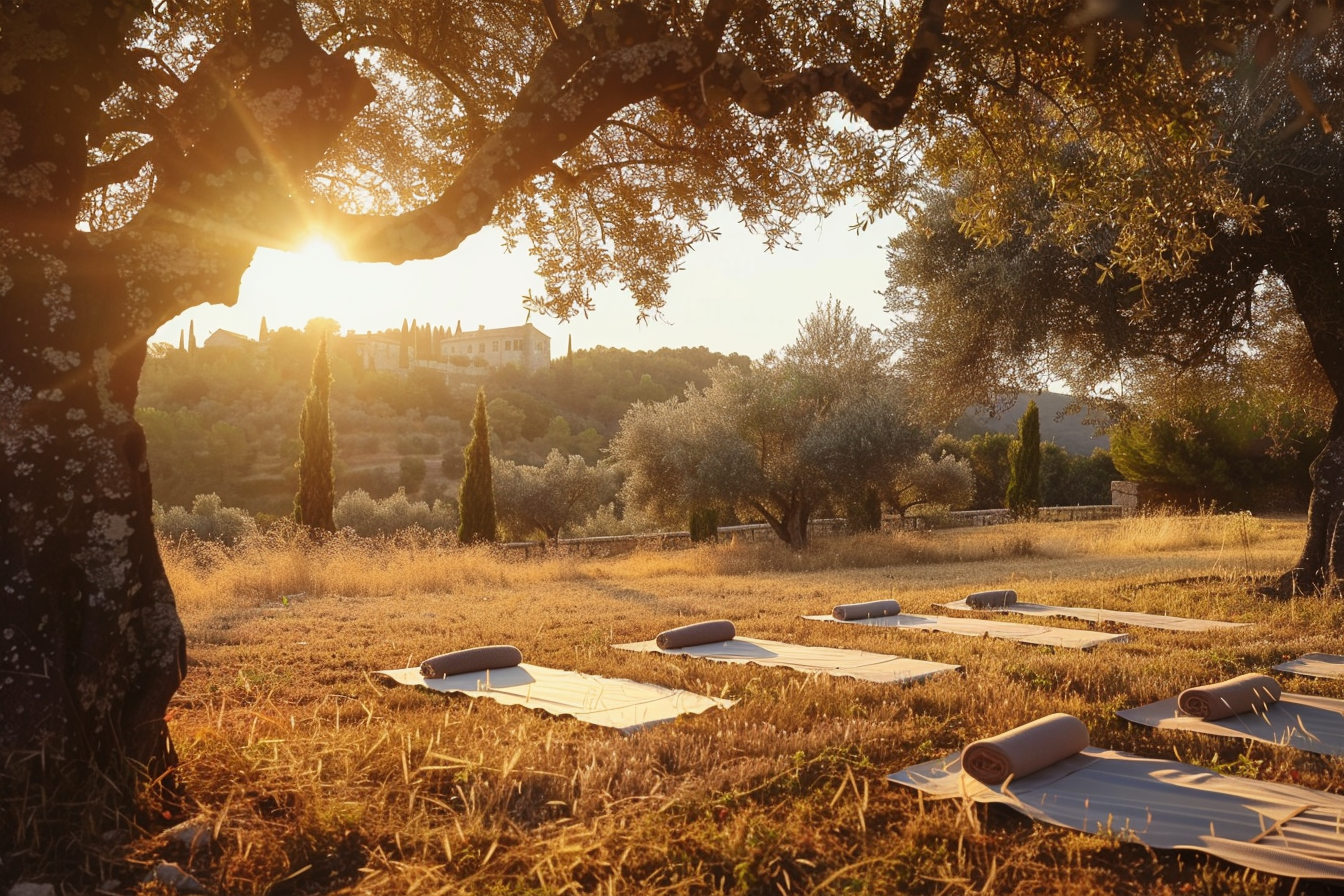 Yoga Under the Olive Trees
